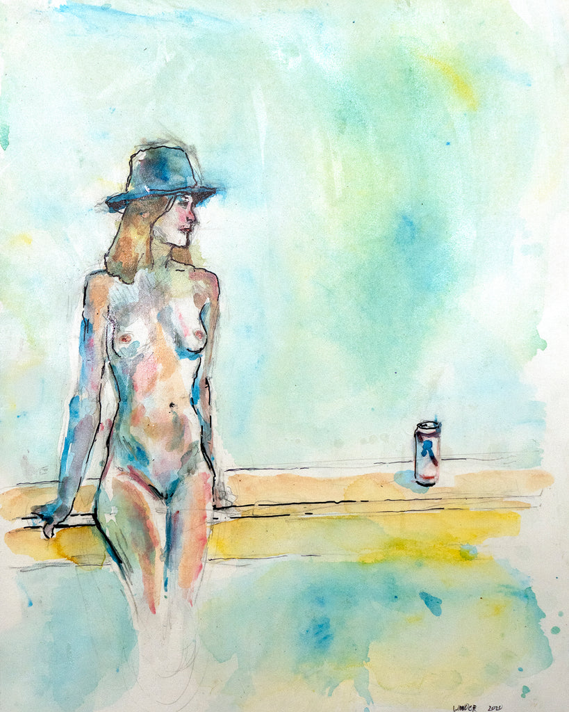 Figure Painting My Naked Friend!