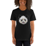Sketchy Panda Short-Sleeve Unisex T-Shirt