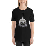 Smiling Unicorn Sloth Short-Sleeve Unisex T-Shirt