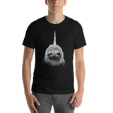 Smiling Unicorn Sloth Short-Sleeve Unisex T-Shirt