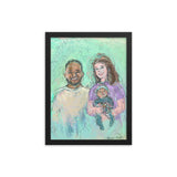Wes - Sister Framed photo paper art print