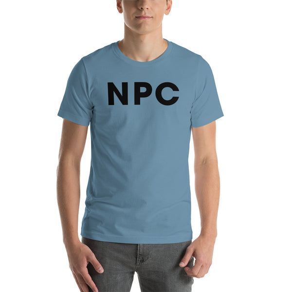 NPC - NON PLAYER CHARATER - Short-sleeve unisex t-shirt